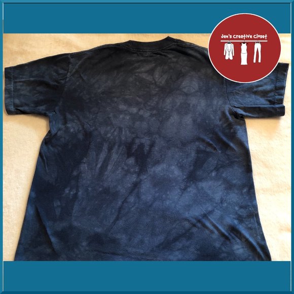 Men's The Mountain Dark Blue Turtle Tortoise Tee - Picture 4 of 4